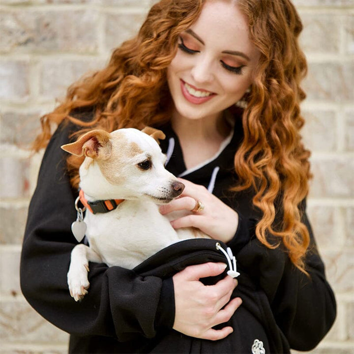 Briony - Effen trui met kap voor huisdieren
