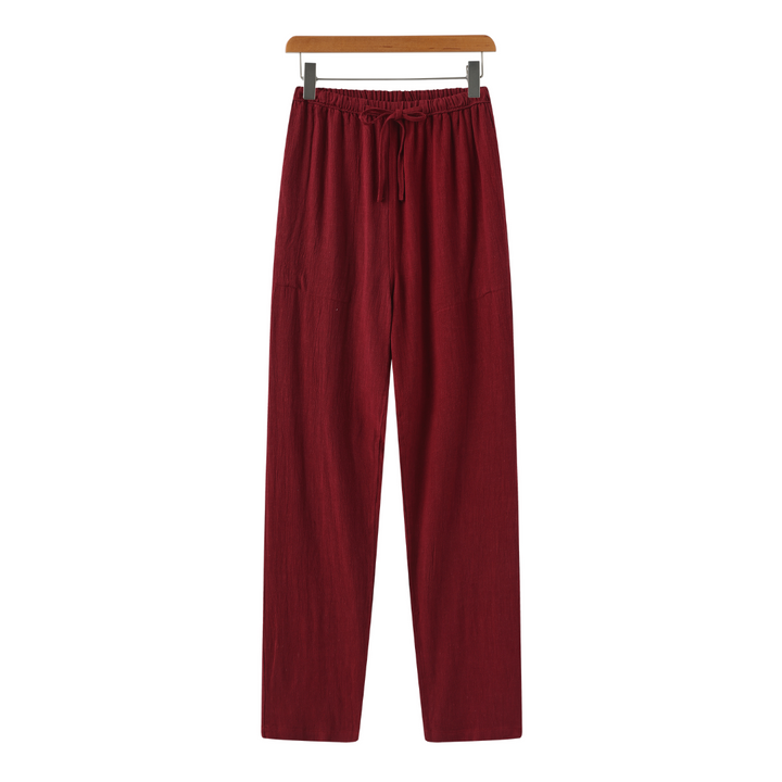 Chad - Pantalon en Lin (Coupe Slim)