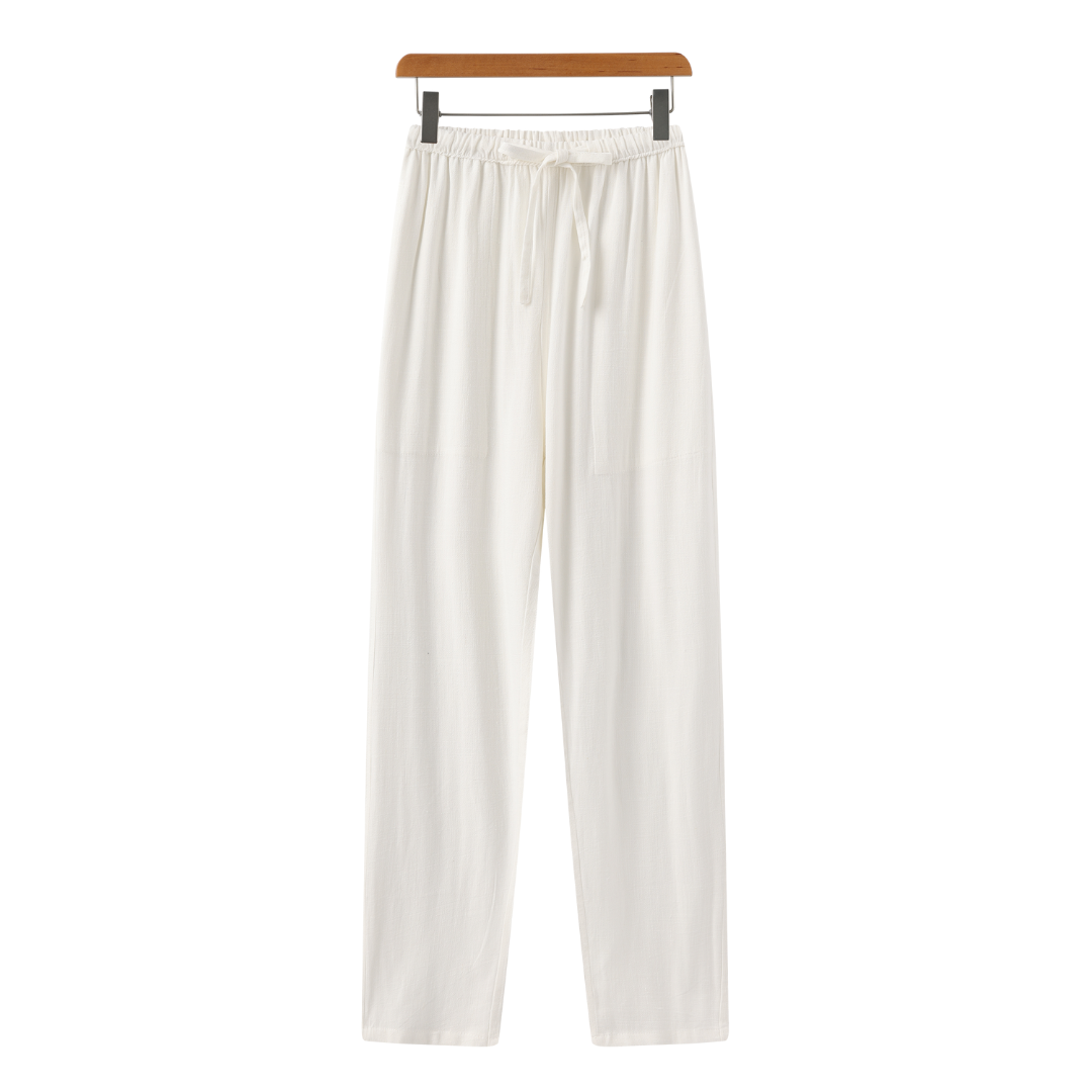 Chad - Pantalon en Lin (Coupe Slim)