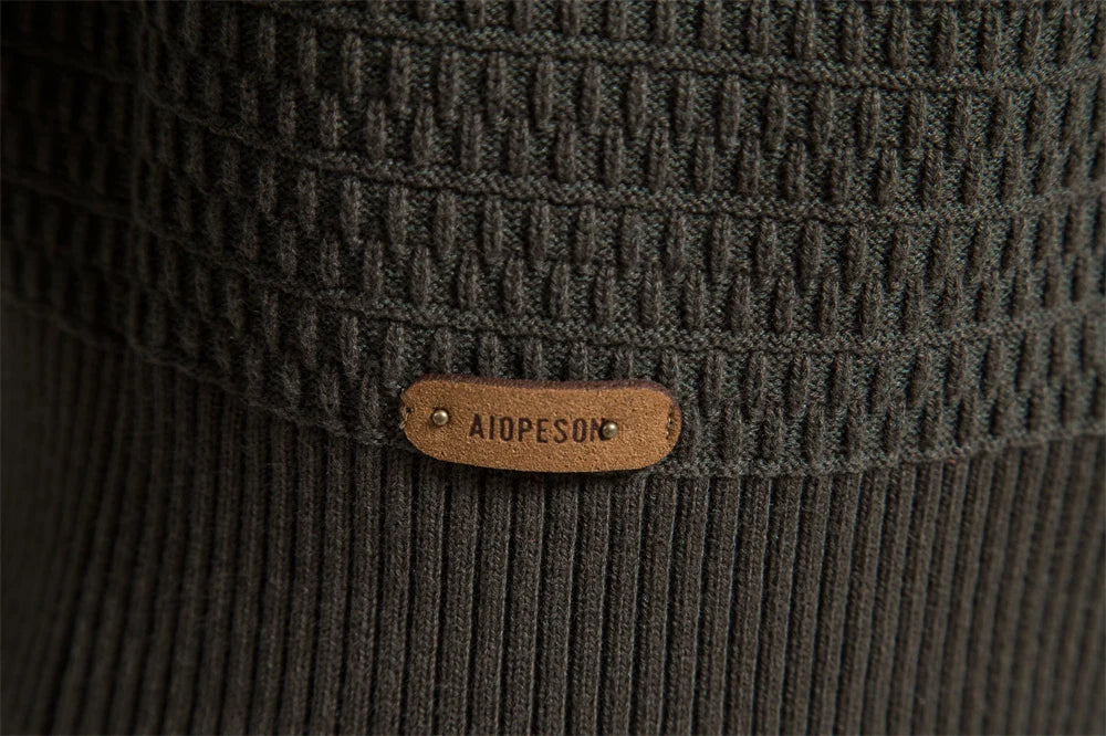 Carl - Cardigan boutonné | Gilet d'hiver chaud en 100% coton