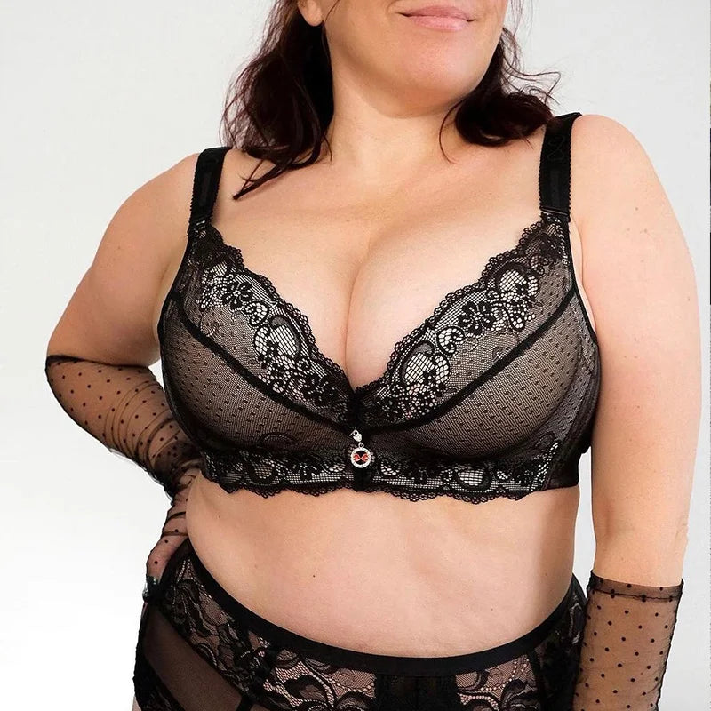 Hestia - Soutien-gorge en dentelle effet push-up