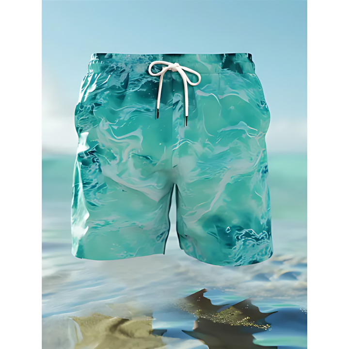 Cedrick - Short de bain d'été Zee Gradient Quick Dry pour homme