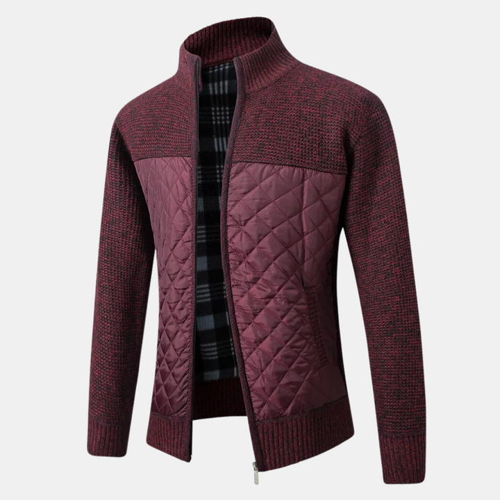 Callum | Cardigan col montant pour homme 