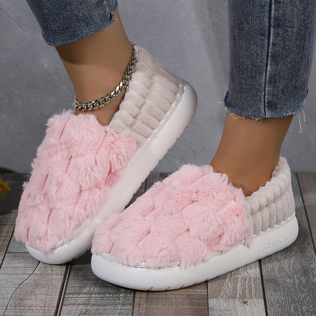 FurrBliss - CozyLuxe Pluche Comfort Slips