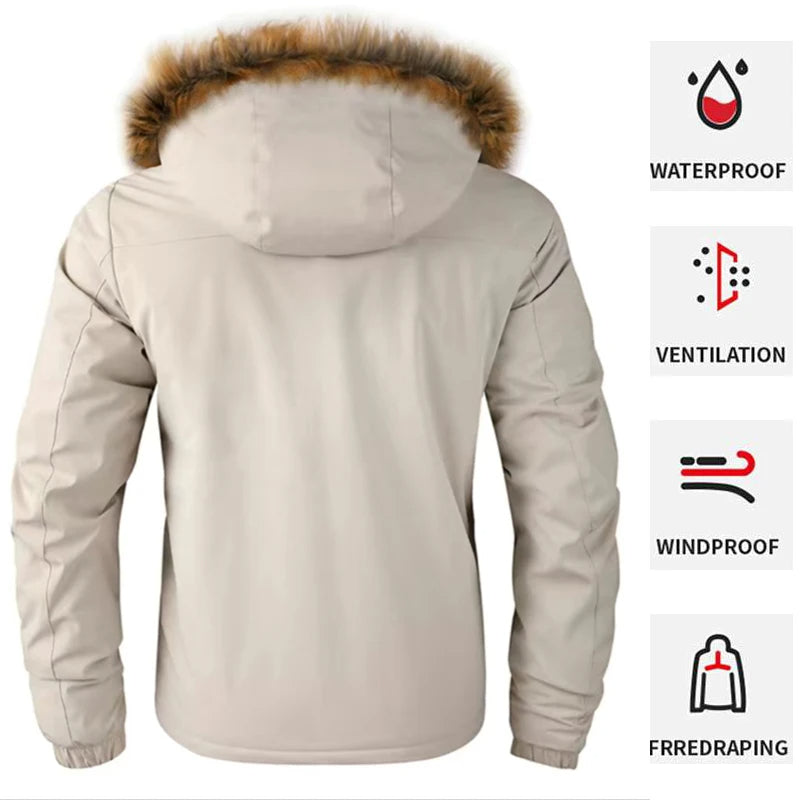 Bernard - Parka Explorateur Urbain | Veste d'hiver imperméable et résistante