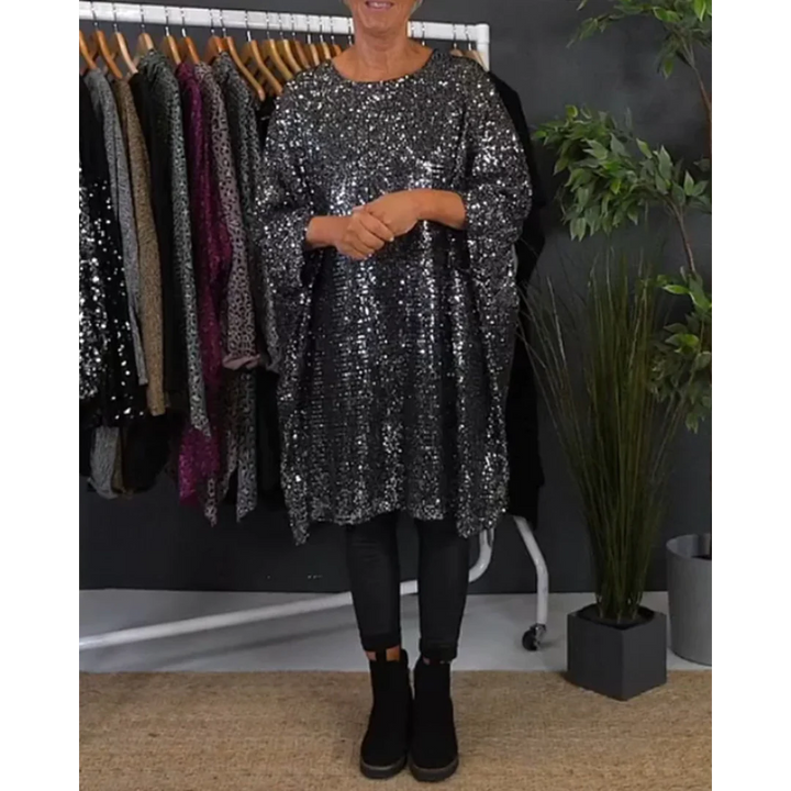 Robe ample à sequins des fêtes Brigitte™️