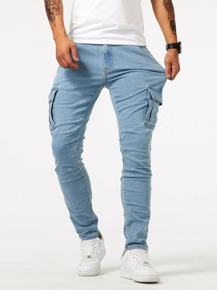 Andres™️ Stretch Uitlopende Cargo Jeans