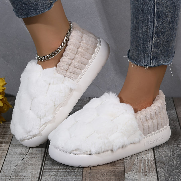 FurrBliss - CozyLuxe Pluche Comfort Slips