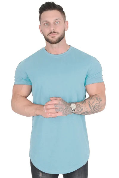 Sutton - Essentieel T-shirt met druppelsnit