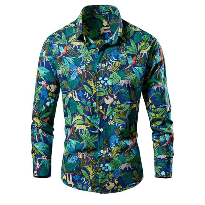 Carl - Chemisier Hawaii printemps/été pour Homme