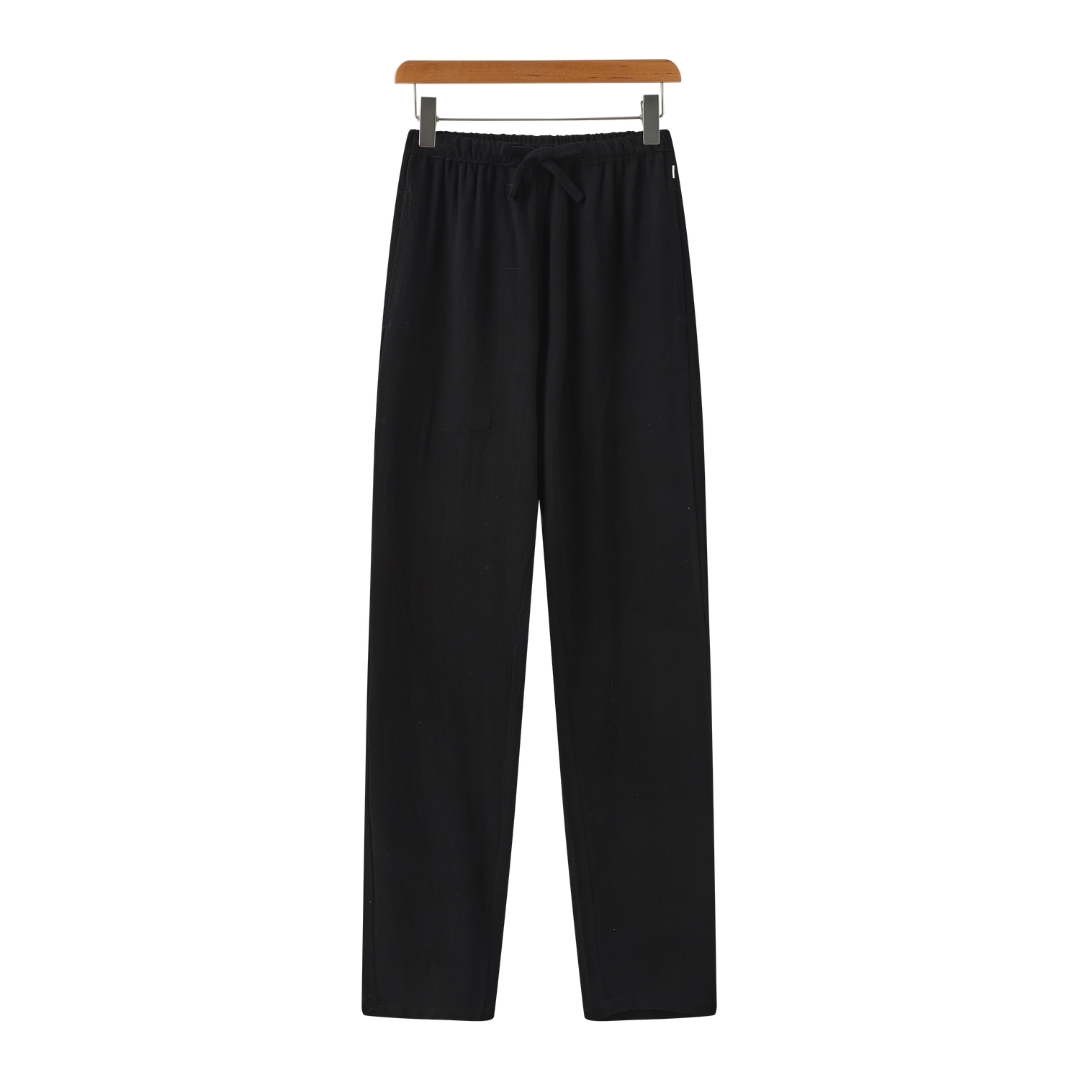 Chad - Pantalon en Lin (Coupe Slim)