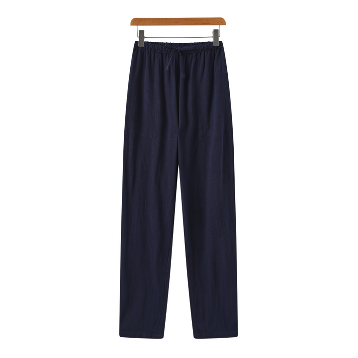 Chad - Pantalon en Lin (Coupe Slim)