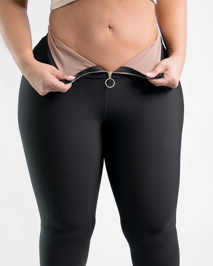 Yaretzi - Pantalon rehausseur de fesses avec contrôle du ventre et fermeture éclair