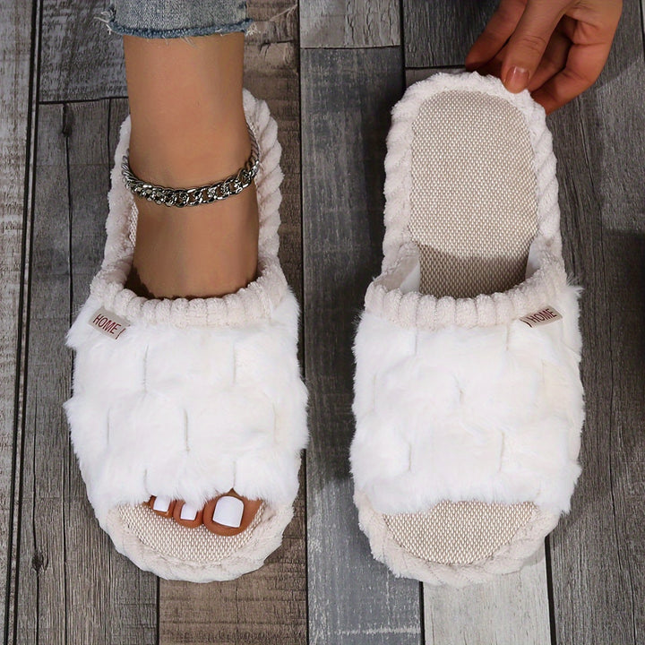 FurrBliss - CozyLuxe Pluche Comfort Slips