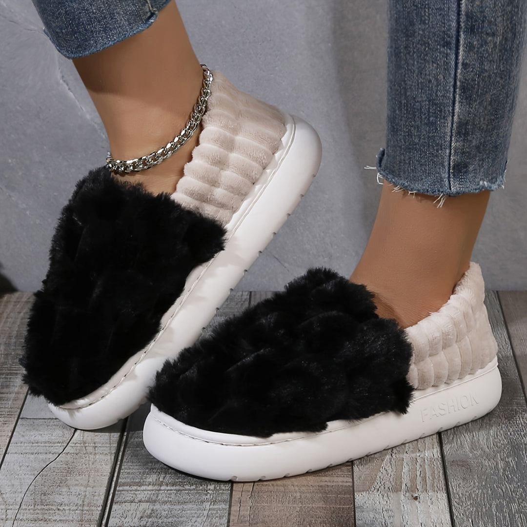 FurrBliss - CozyLuxe Pluche Comfort Slips