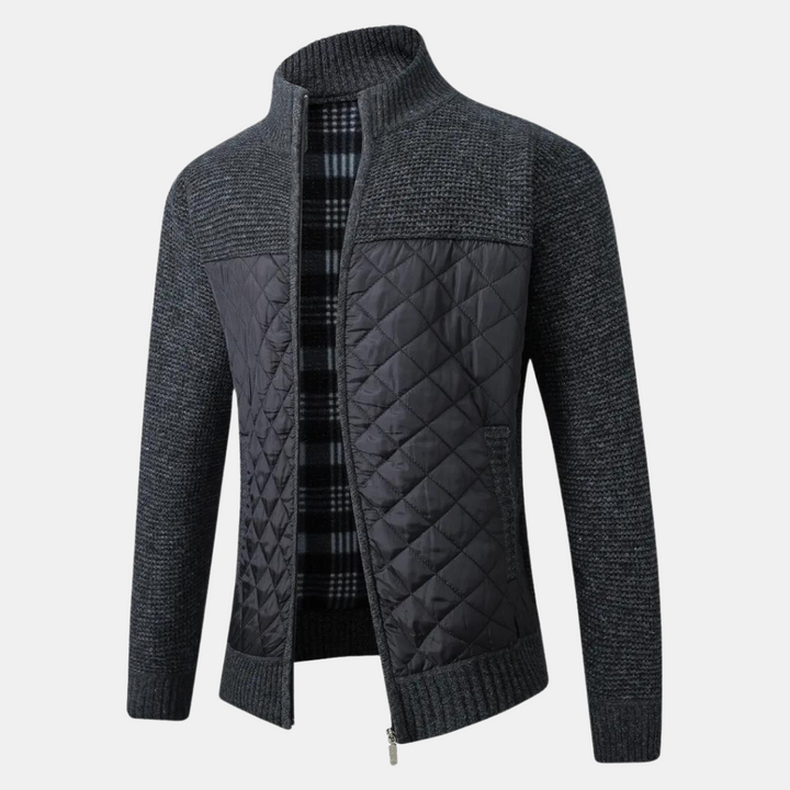 Callum | Cardigan col montant pour homme 