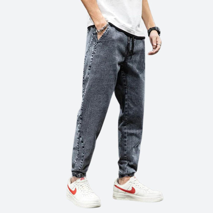 Alec | Pantalon de survêtement en denim doux