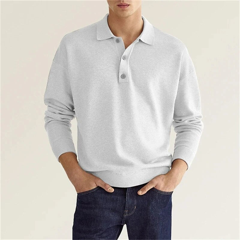 Rhett | poloshirt met lange mouwen - maximale elegantie en comfort