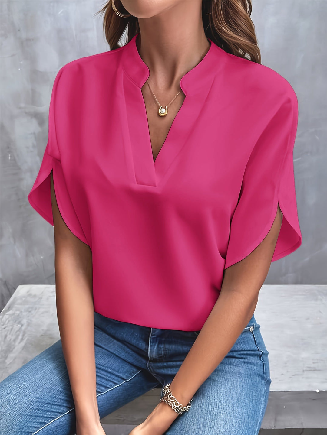 Kara - Elegante lichtgewicht blouse voor dames