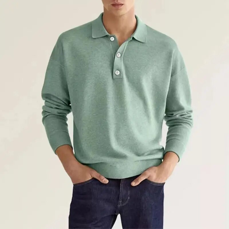 Rhett | poloshirt met lange mouwen - maximale elegantie en comfort