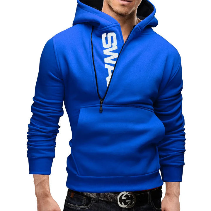 Ataniel - Stijlvolle hoodie met ritssluiting aan de zijkant