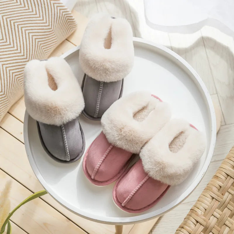 BlissCloud - Luxe Warm Gevoerde Pantoffels