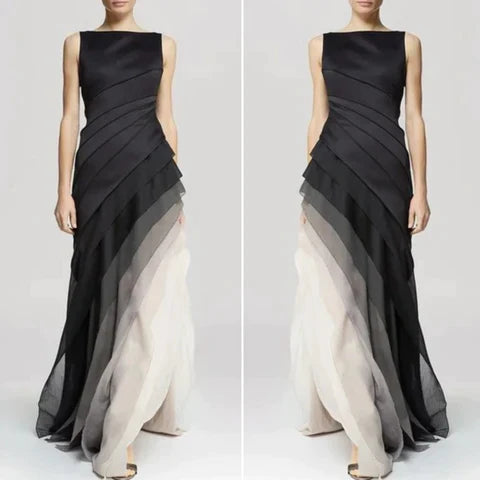 Cassiane | Elegante Mouwloze Maxi Jurk