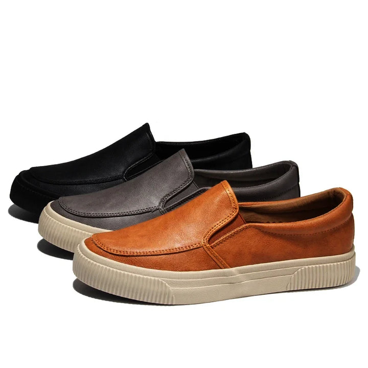 Reed - Slip-On en cuir pour hommes