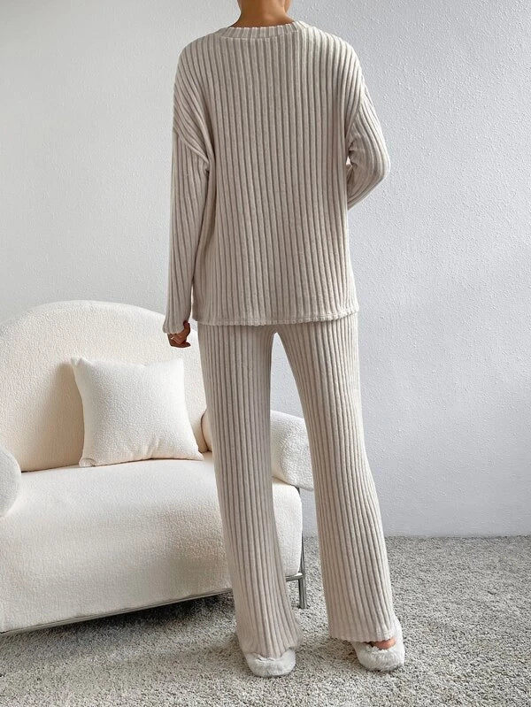 Leticia™ - Gebreide broek en trui voor dames