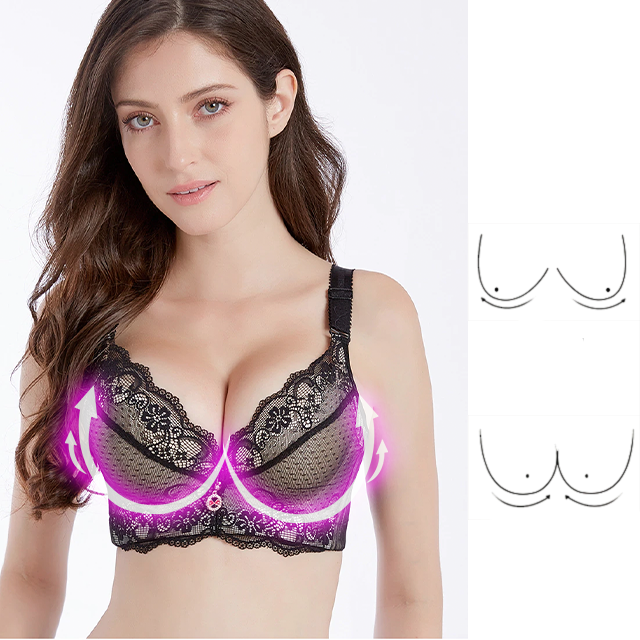 Hestia - Soutien-gorge en dentelle effet push-up