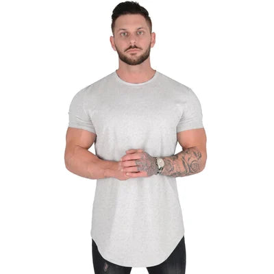 Sutton - Essentieel T-shirt met druppelsnit