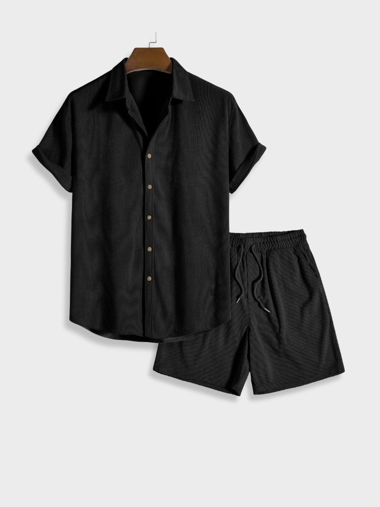 Travis - Button Up Corduroy Zomerset