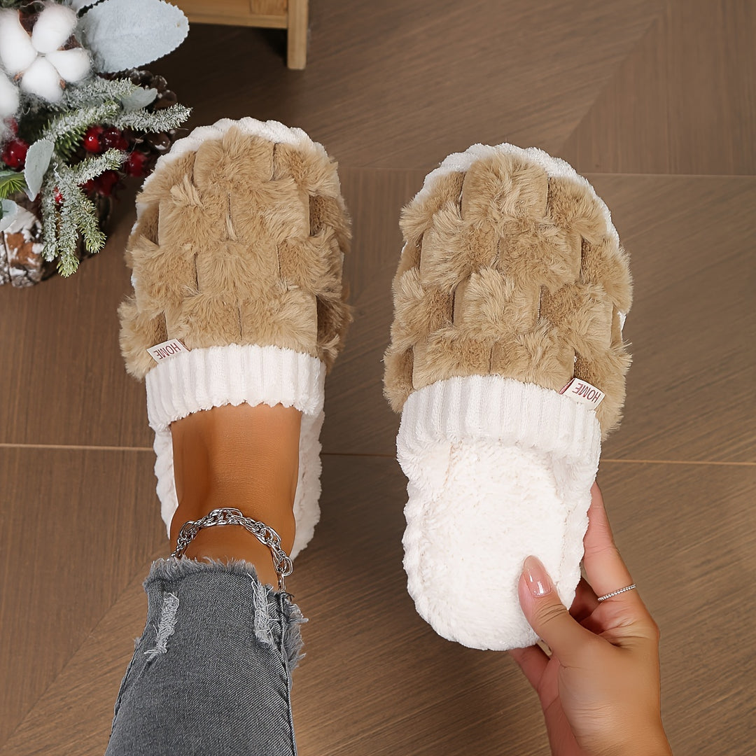 FurrBliss - CozyLuxe Pluche Comfort Slips