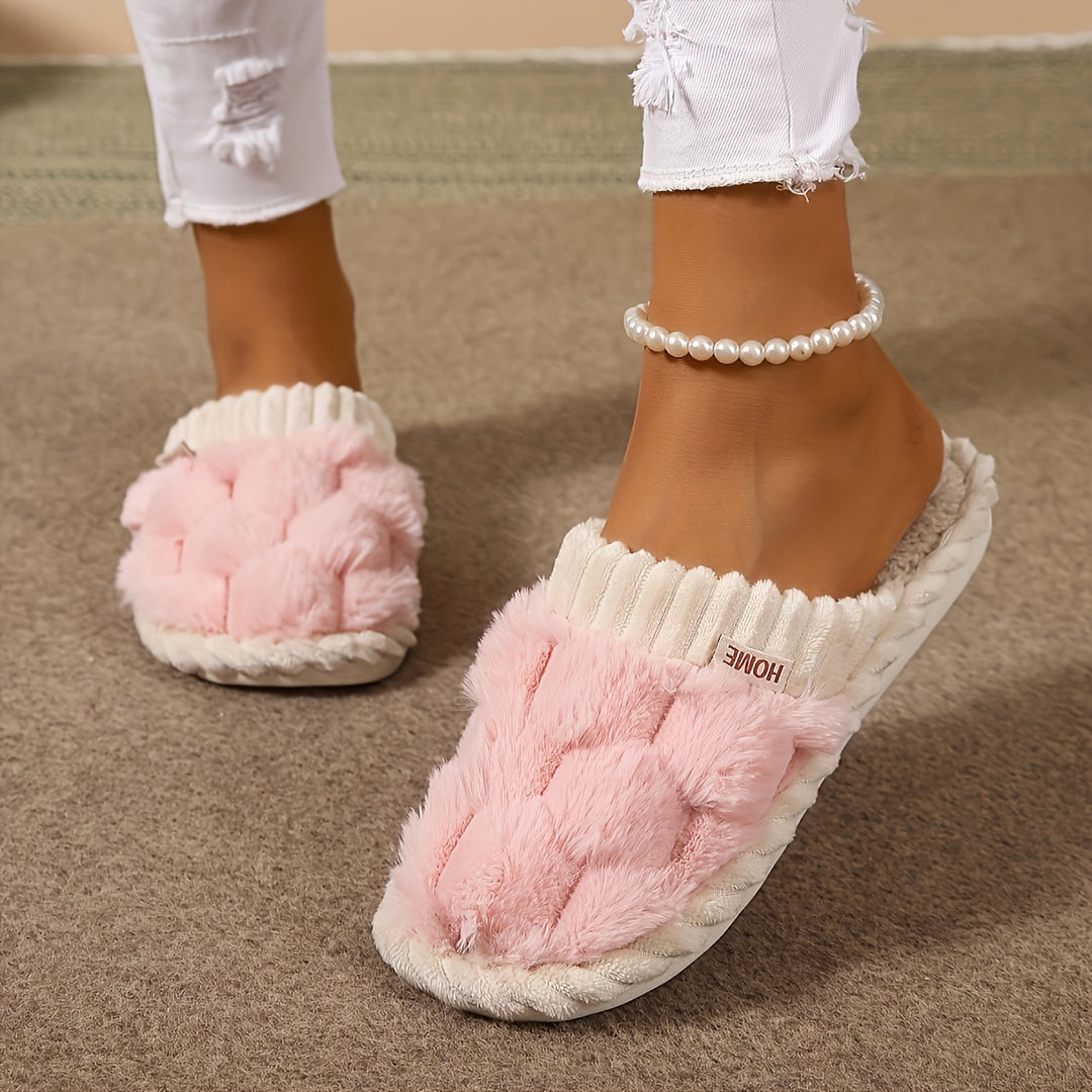 FurrBliss - CozyLuxe Pluche Comfort Slips