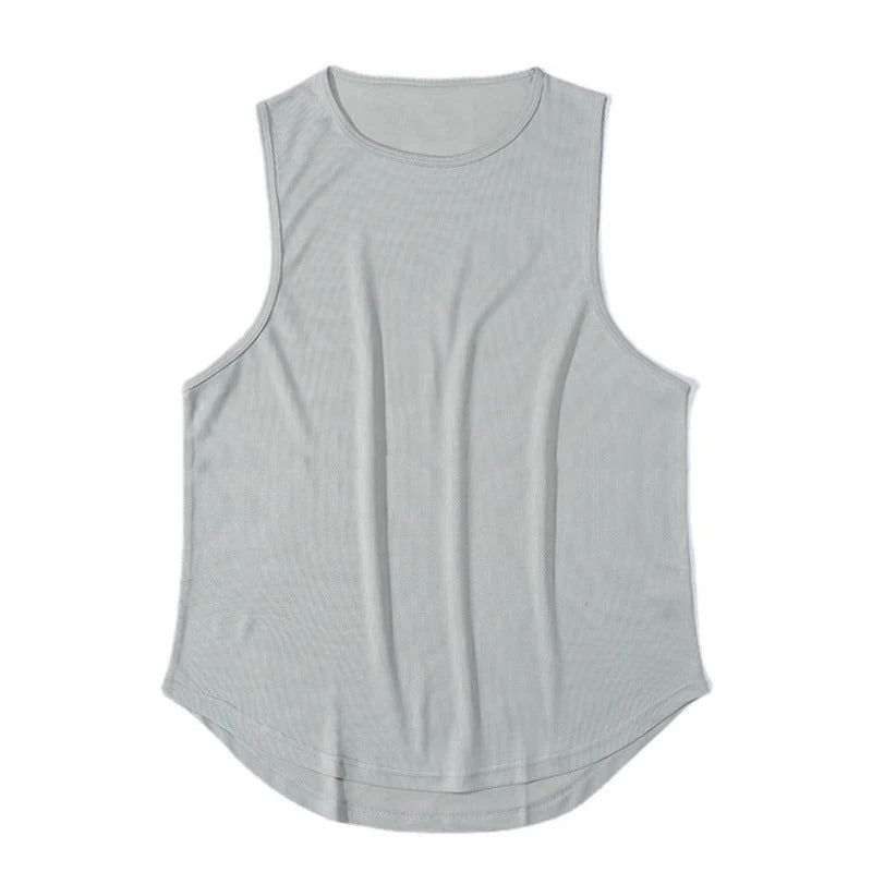 Bravo™ effen kleur mouwloze heren tanktop