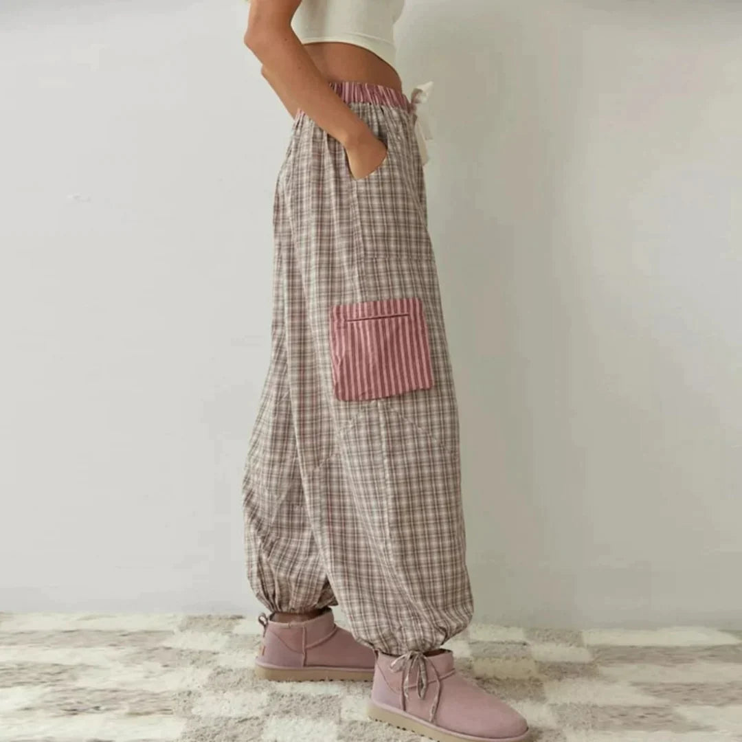 Callie™️ Pyjama à carreaux pour femme