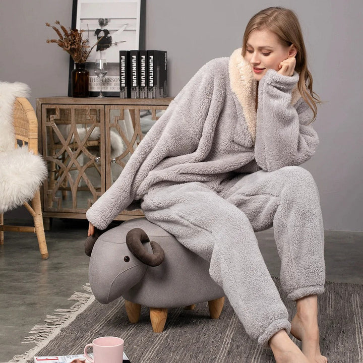 Rhiannon - Pyjamaset van dikke fleece