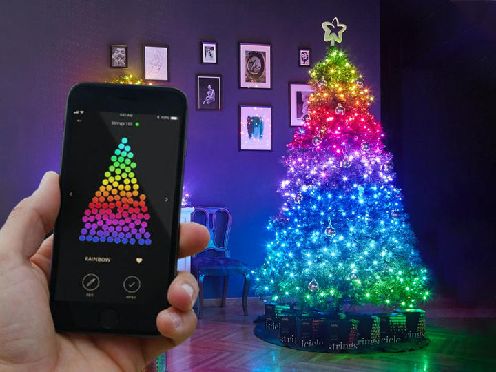 JollyBeam | LED-lampjes voor de kerstboom: Afstandsbediening met app en bediening
