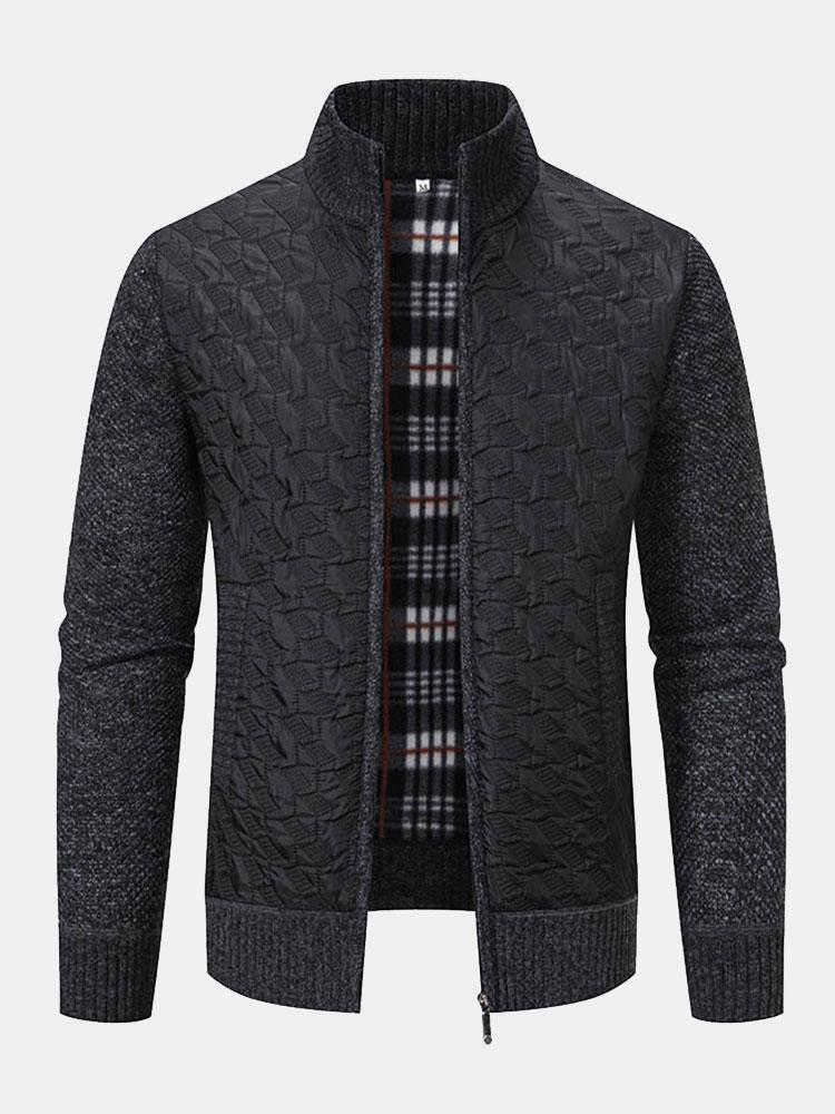 Astront - Cardigan tricoté luxueux