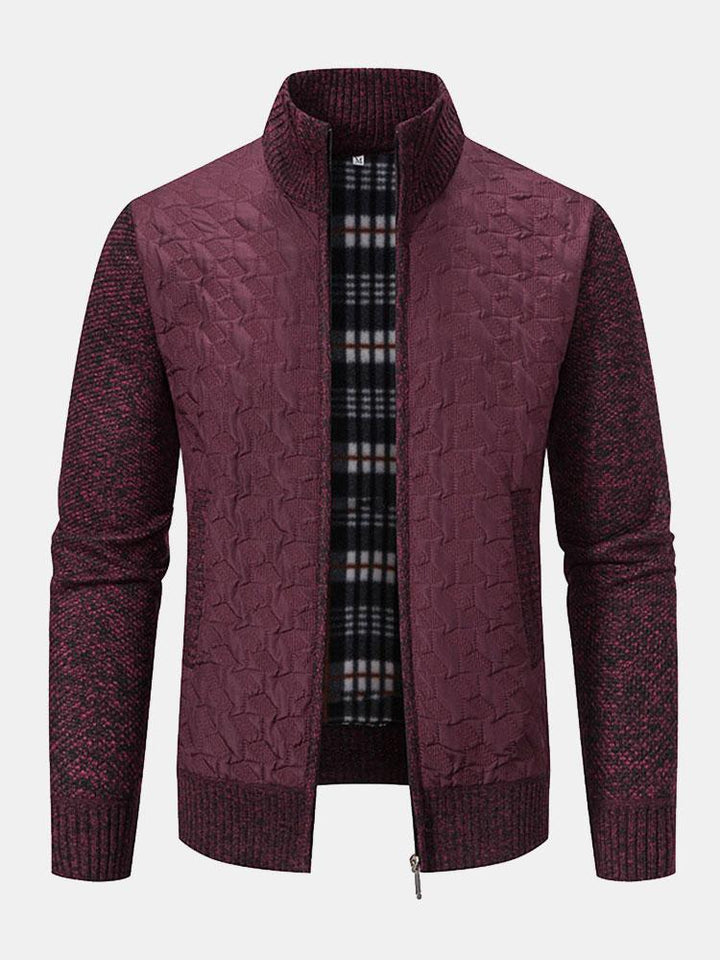 Astront - Cardigan tricoté luxueux