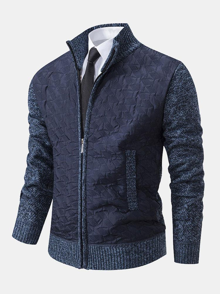 Astront - Cardigan tricoté luxueux