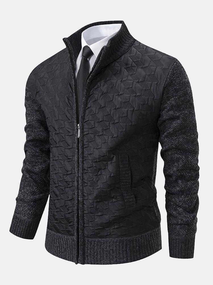 Astront - Cardigan tricoté luxueux