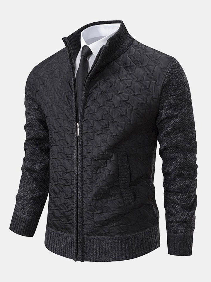 Astront - Cardigan tricoté luxueux