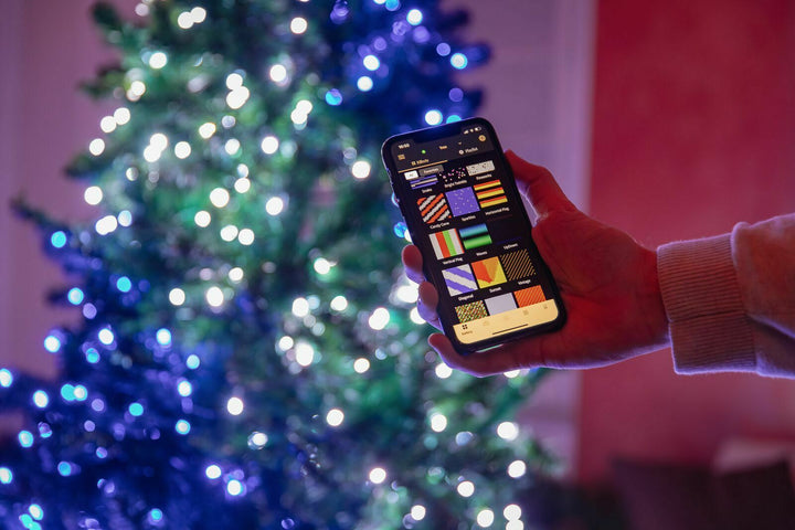 JollyBeam | LED-lampjes voor de kerstboom: Afstandsbediening met app en bediening