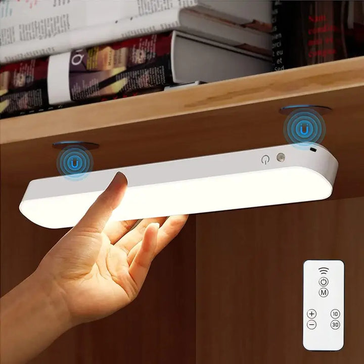 FlexGlow | Lampe de bureau magnétique à intensité variable - Éclairage, flexible et élégant 