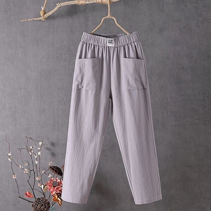 Pantalon décontracté en coton Brooke™