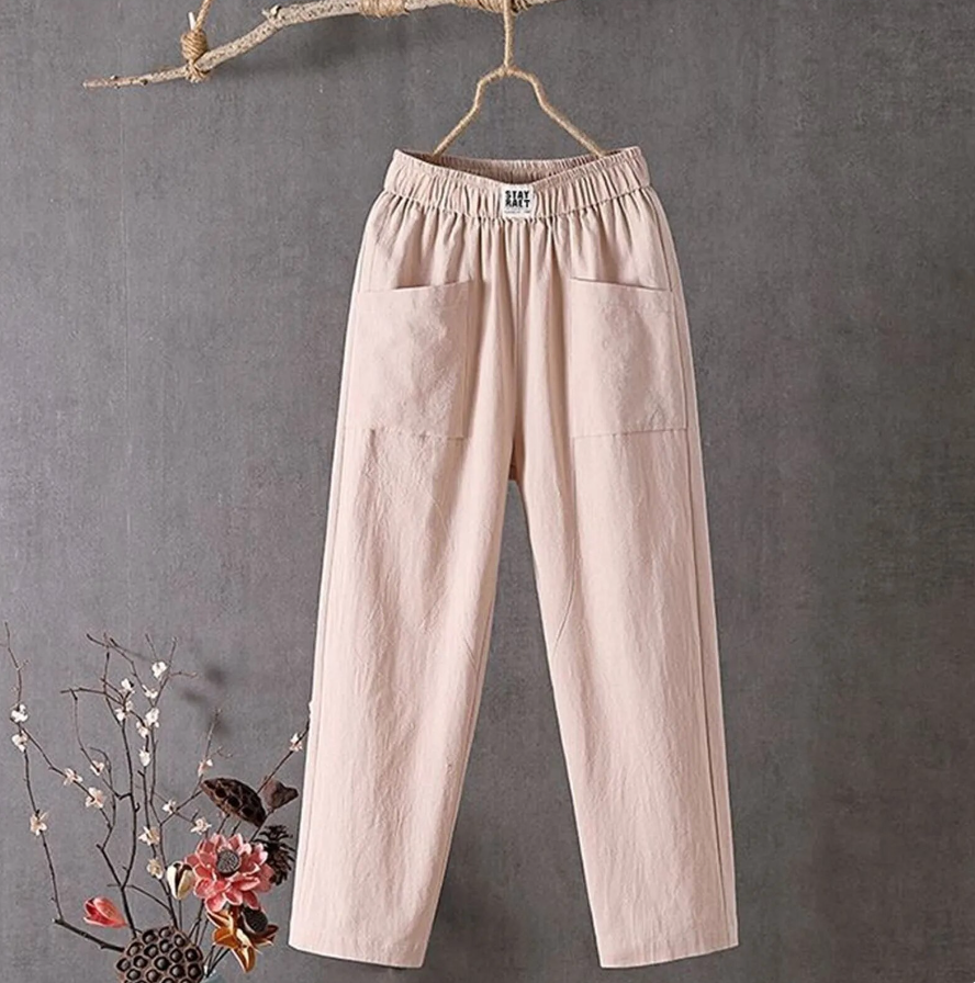 Pantalon décontracté en coton Brooke™