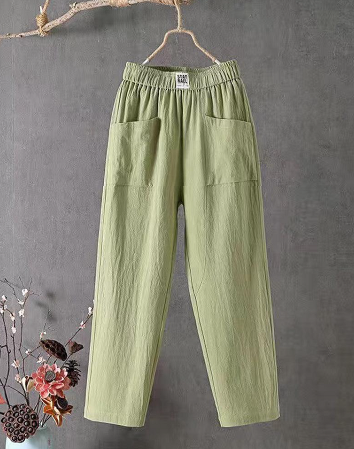 Pantalon décontracté en coton Brooke™