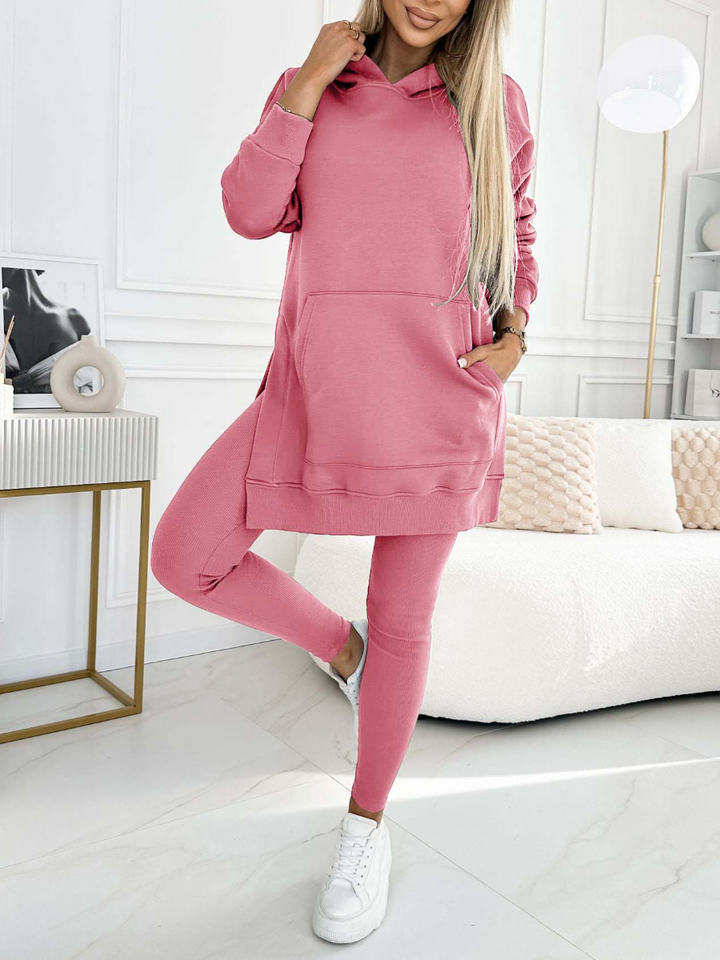 Tiffany - Chic Comfort Set: dameshoodie en legging in een set