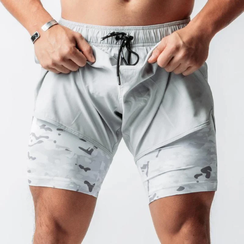 Aram - Grey 2-in-1 Compressieshorts
Brand Name: Gravitee